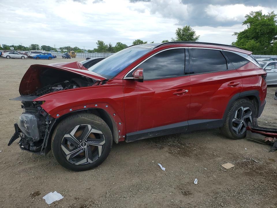 2022 Hyundai Tucson VIN KM8JCCA17NU083006 COPART salvage auction — FRONT END, ON - PERMIT SALVAGE, sold $175 on 2026-07-28 (photo 1)