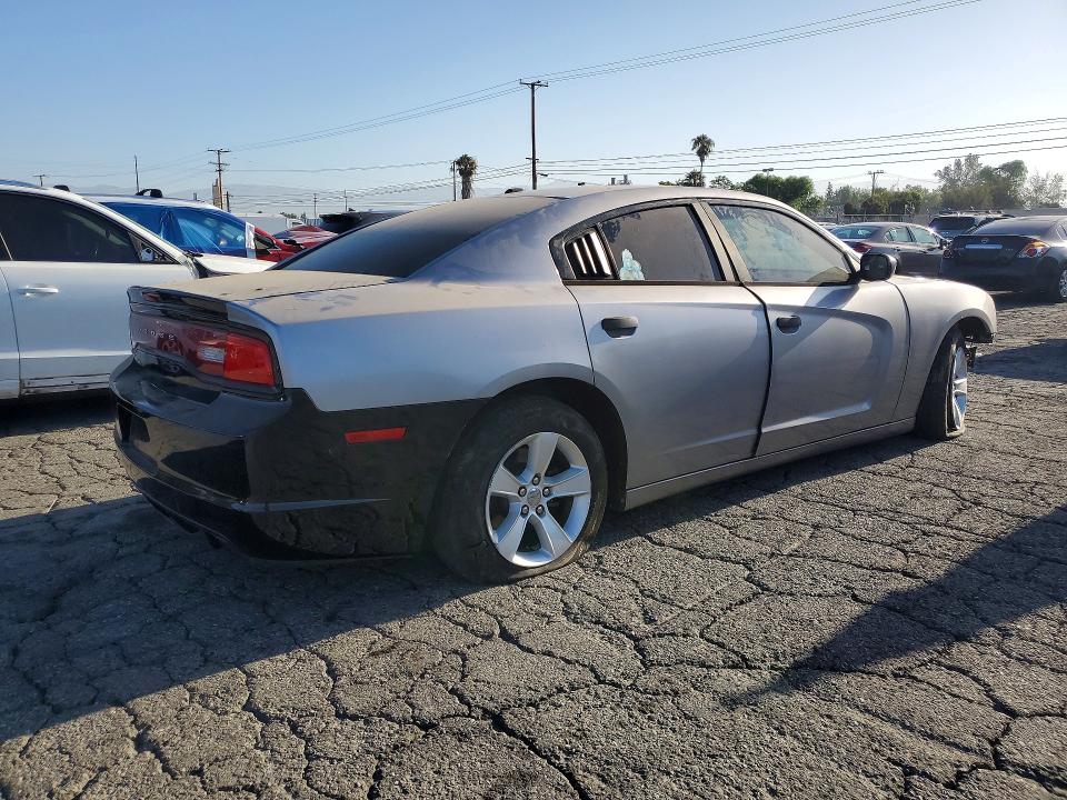 2013 Dodge Charger VIN 2C3CDXBGXDH599998 COPART salvage auction — FRONT END, Ca - Salvage Certificate, sold $425 on 2026-07-02 (photo 3)