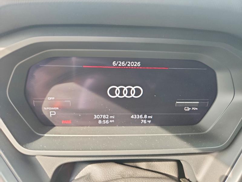 2023 Audi Q4 e-tron VIN WA142BFZ8PP025379 COPART salvage auction — FRONT END, Md - Cert Of Salvage > 75% Damage, sold $12,300 on 2026-07-07 (photo 9)