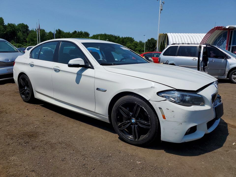 2016 BMW 5er VIN WBA5B3C50GG252645 COPART salvage auction — FRONT END, Ct - Cert Of Title-Salvage, sold $1,300 on 2026-07-30 (photo 4)