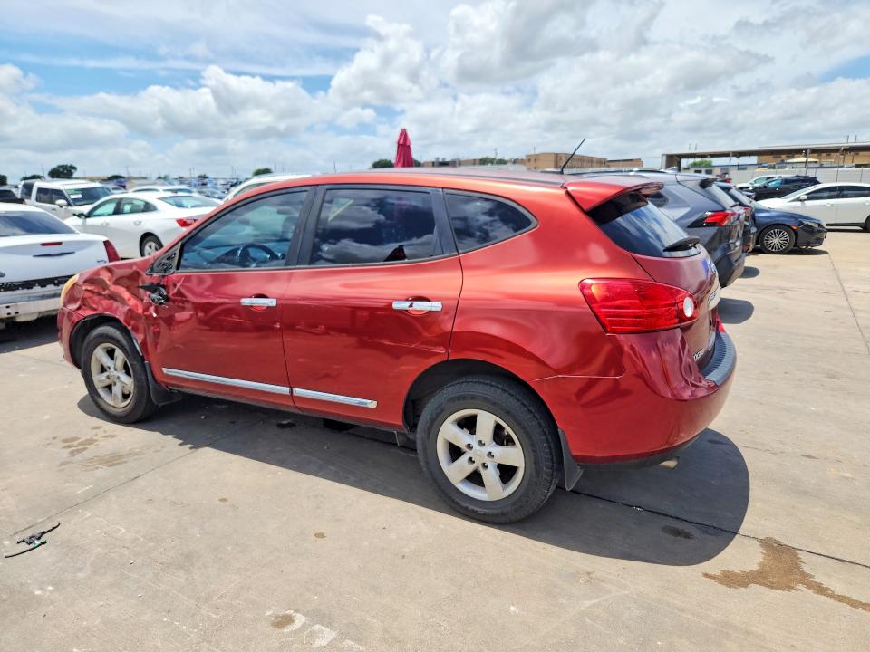 2013 Nissan Rogue VIN JN8AS5MT9DW521757 COPART salvage auction — FRONT END, TX - SALVAGE VEHICLE TITLE (P), sold $700 on 2026-07-16 (photo 2)