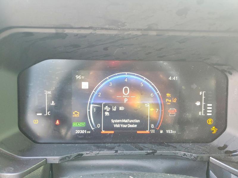 2025 Toyota VIN JTEABFAJ5SK022605 COPART salvage auction — FRONT END, Nc - Salvage Certificate Of Title, sold $28,500 on 2026-07-21 (photo 9)