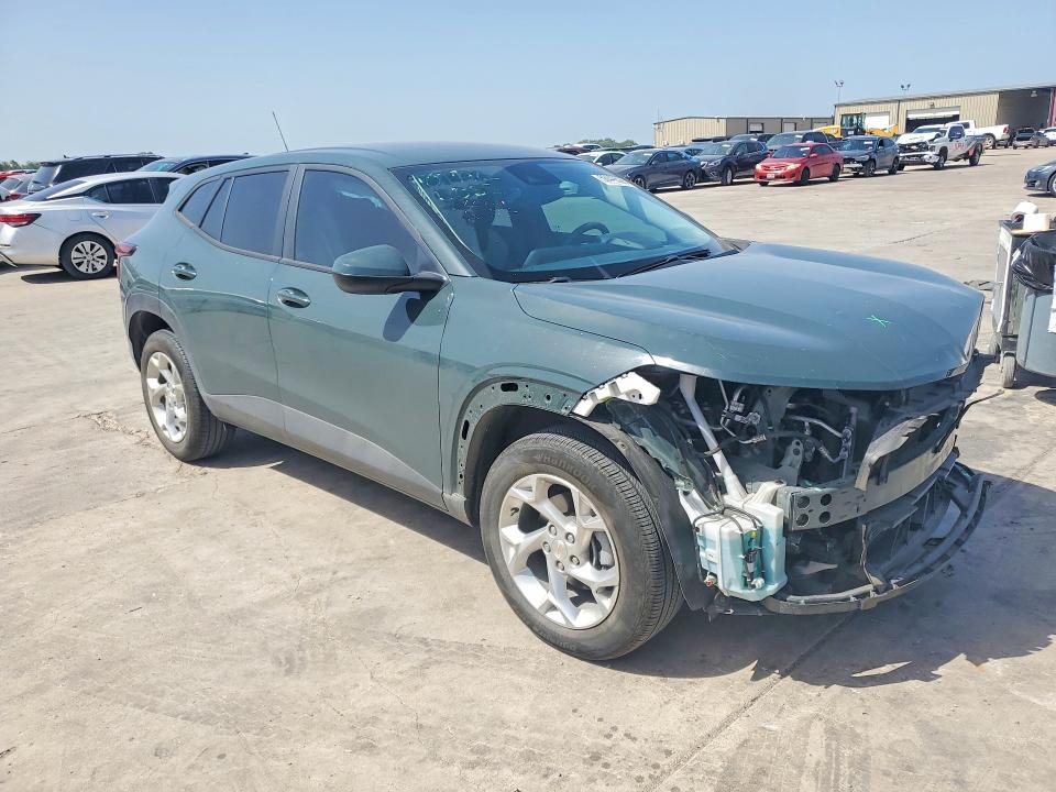 2025 Chevrolet Trax VIN KL77LFEP7SC164312 COPART salvage auction — FRONT END, Tx - Salvage Vehicle Title, sold $6,600 on 2026-07-20 (photo 4)