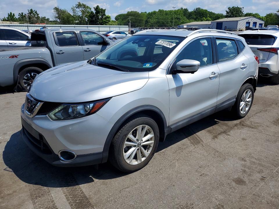 2019 Nissan Rogue VIN JN1BJ1CR1KW334305 COPART salvage auction — FRONT END, Nj - Cert Of Title-Salvage, sold $1,650 on 2026-07-28 (photo 1)