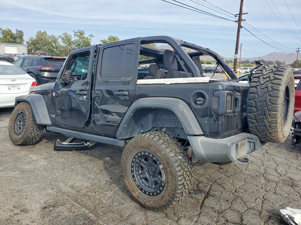 2021 Jeep Wrangler / VIN 1C4HJXDG3MW764993 COPART salvage auction — ROLLOVER, Ca - Salvage Certificate, sold $6,700 on 2026-07-23 (photo 2)
