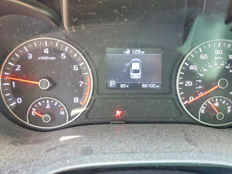 2019 Kia Optima VIN 5XXGT4L30KG318110 COPART salvage auction — FRONT END, Fl - Cert Of Title Slvg Rebuildable, sold $2,250 on 2026-07-06 (photo 9)