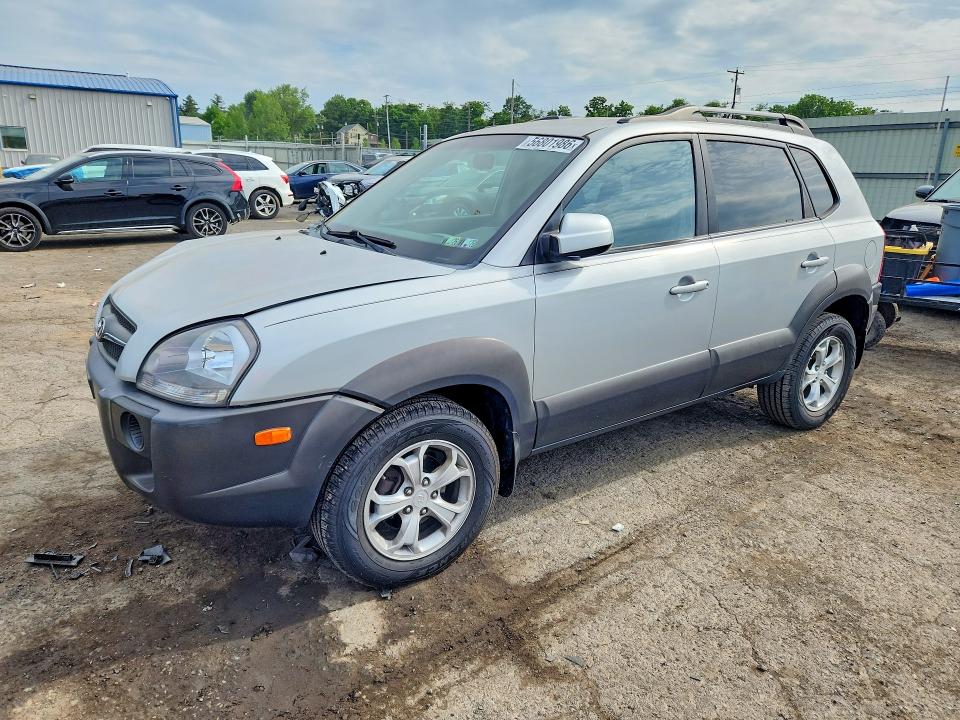 2009 Hyundai Tucson VIN KM8JN12D59U970570 COPART salvage auction — FRONT END, PA - CERTIFICATE OF SALVAGE, sold $1,150 on 2026-07-31 (photo 1)