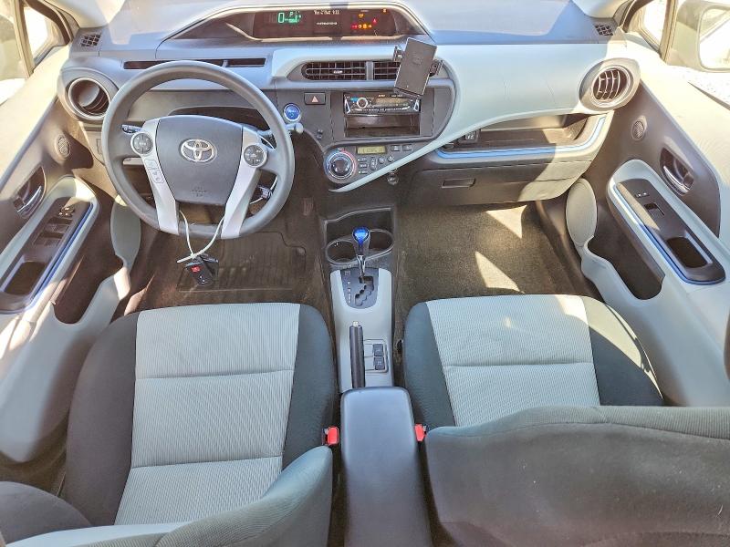 2012 Toyota Prius c VIN JTDKDTB32C1518972 COPART salvage auction — REAR END, CO - SALVAGE TITLE, sold $875 on 2026-07-28 (photo 8)