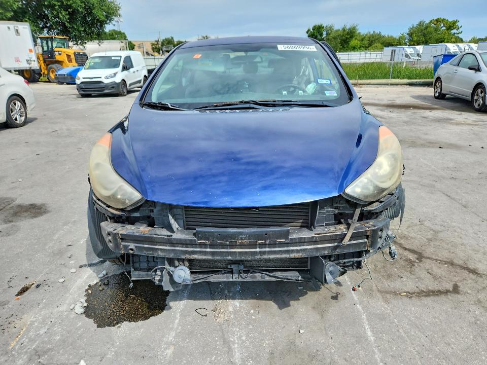 2013 Hyundai Elantra VIN KMHDH6AE8DU019834 COPART salvage auction — FRONT END, Fl - Cert Of Title Slvg Rebuildable, sold $375 on 2026-07-14 (photo 5)