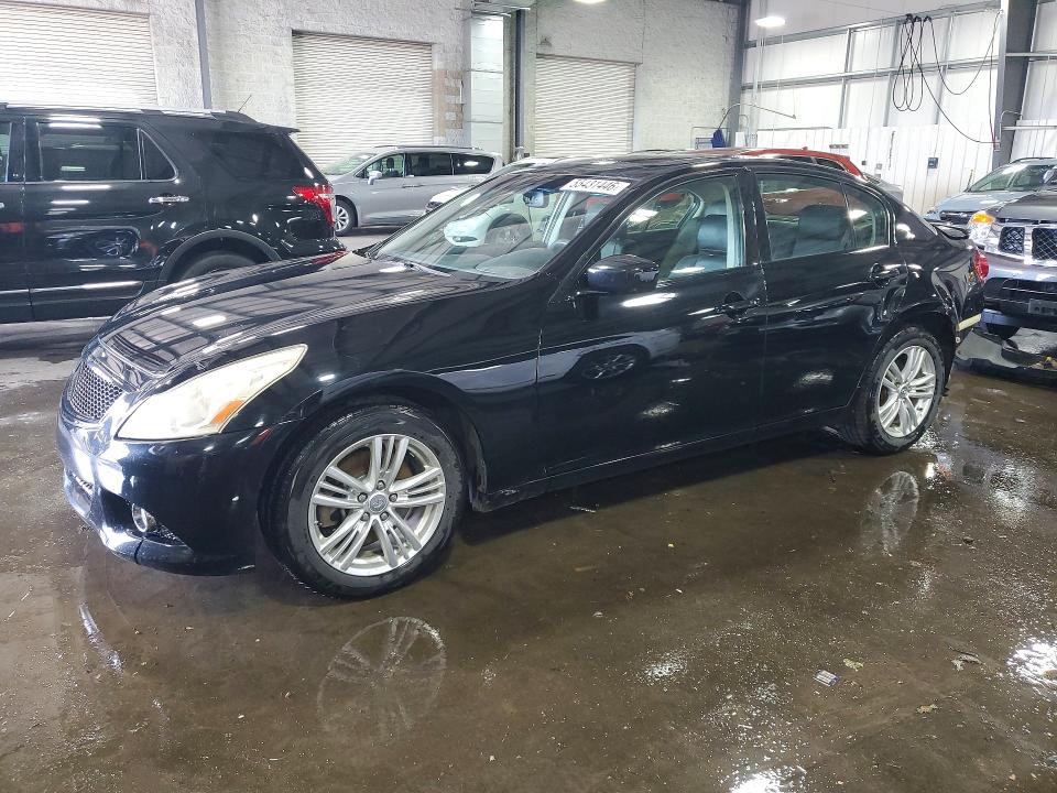 2013 Infiniti G VIN JN1CV6AR1DM765251 COPART salvage auction — REAR END, Mn - Cert Of Title-Salvage, sold $3,600 on 2026-07-07 (photo 1)