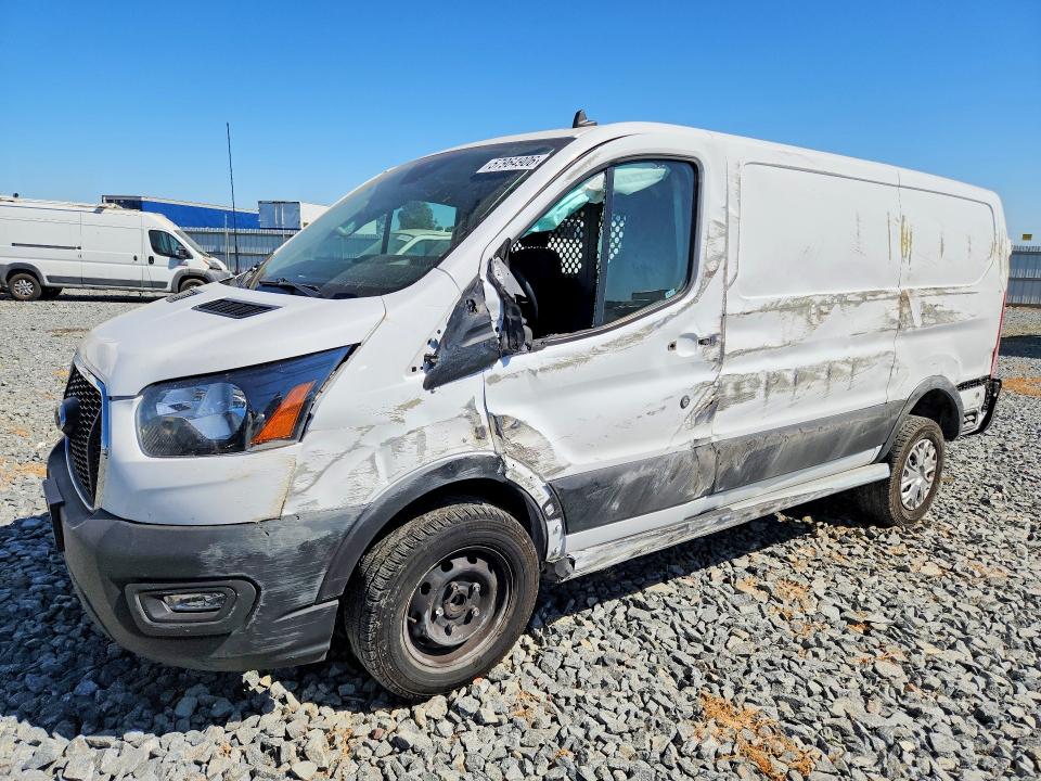 2024 Ford Transit VIN 1FTBR1Y82RKA33341 — COPART salvage auction photo