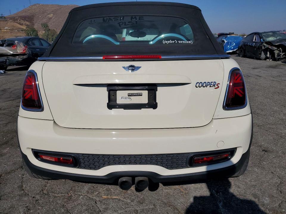 2013 Mini VIN WMWZP3C50DT705538 COPART salvage auction — FRONT END, Ca - Salvage Certificate, sold $1,100 on 2026-07-02 (photo 6)