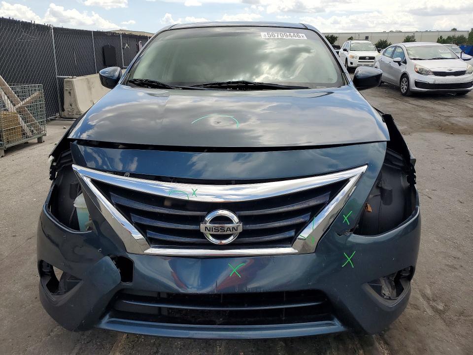 2017 Nissan Versa VIN 3N1CN7APXHL822826 COPART salvage auction — FRONT END, FL - CERT OF TITLE SLVG REBUILDABLE, sold $900 on 2026-07-02 (photo 5)
