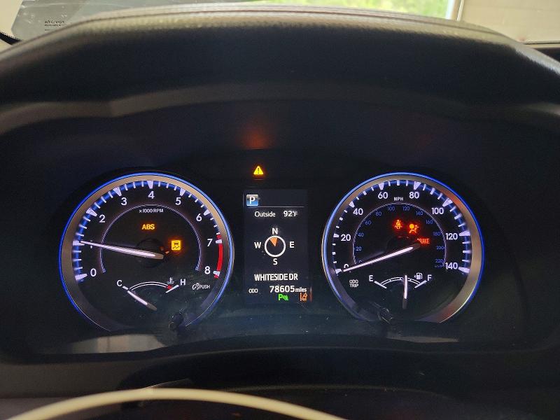 2019 Toyota Highlander VIN 5TDDZRFH6KS937699 COPART salvage auction — SIDE, Va - Cert Of Title - Salvage, sold $7,500 on 2026-07-10 (photo 9)
