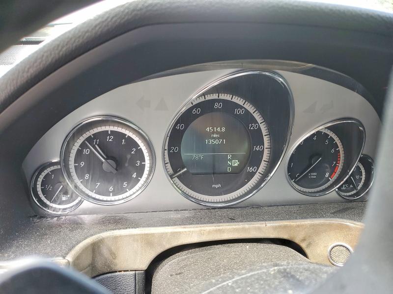 2010 Mercedes-benz E-klasse VIN WDDHF5GB7AA076774 COPART salvage auction — FRONT END, Md - Cert Of Salvage > 75% Damage, sold $650 on 2026-07-31 (photo 9)