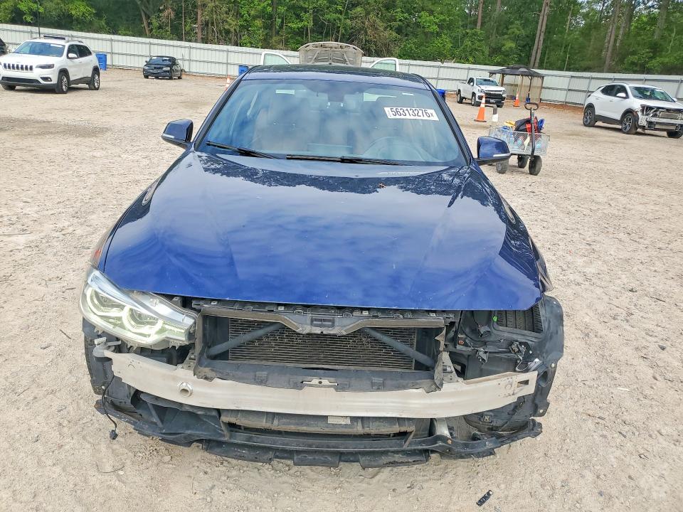 2016 BMW 3er VIN WBA8E3C57GK504716 COPART salvage auction — FRONT END, NC - SALVAGE CERTIFICATE OF TITLE, sold $2,700 on 2026-08-07 (photo 5)
