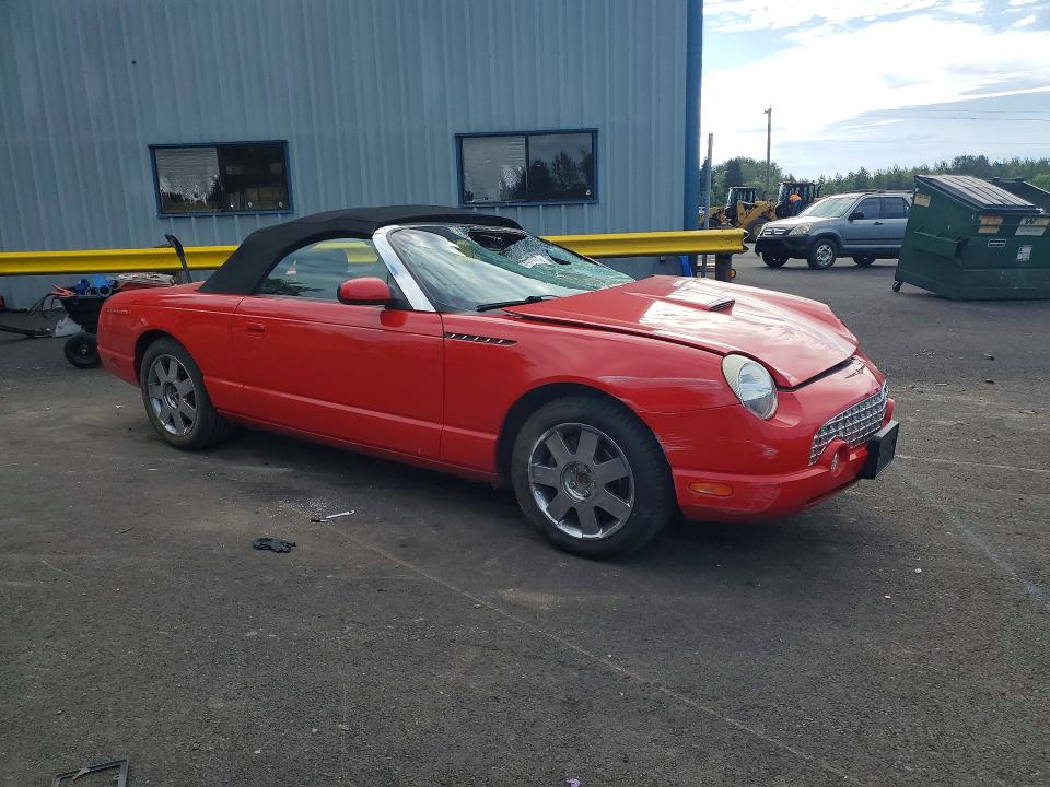 2002 Ford Thunderbird VIN 1FAHP60A12Y115789 COPART salvage auction — FRONT END, Or - Salvage Title Certificate, sold $1,900 on 2026-07-22 (photo 4)