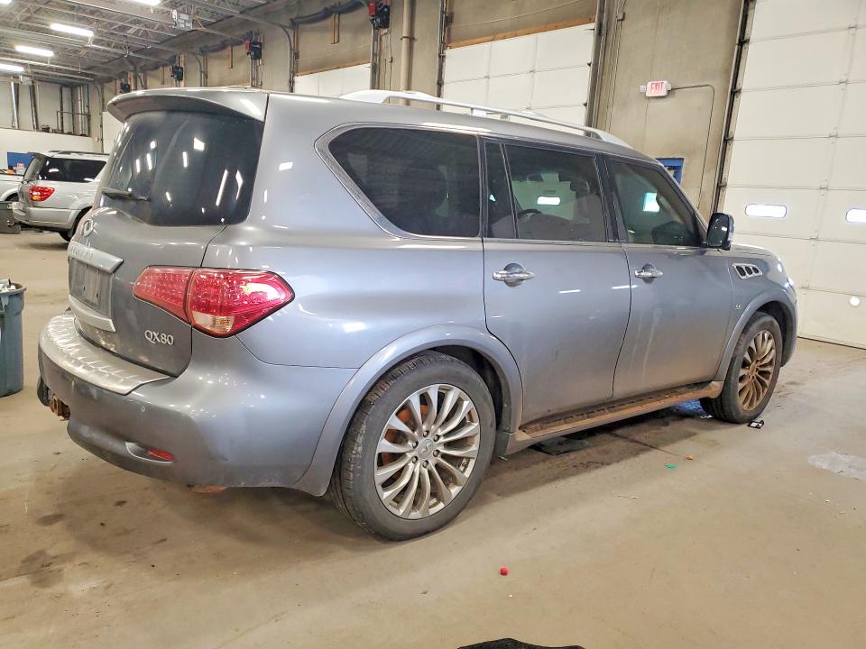 2016 Infiniti Qx80 VIN JN8AZ2NE3G9120346 COPART salvage auction — MECHANICAL, VA - CERTIFICATE OF TITLE, sold $2,600 on 2026-07-14 (photo 3)