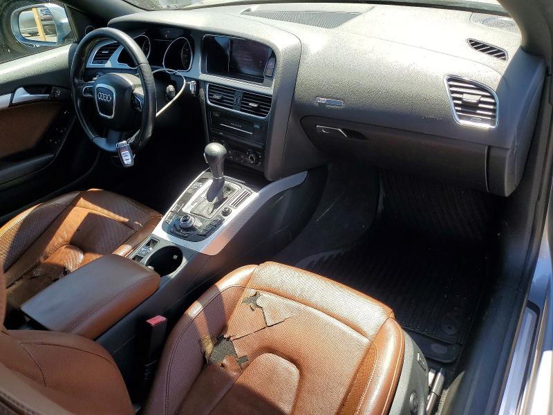 2011 Audi A5 VIN WAUJFAFH3BN008411 COPART salvage auction — FRONT END, Ca - Salvage Certificate, sold $1,200 on 2026-07-31 (photo 8)