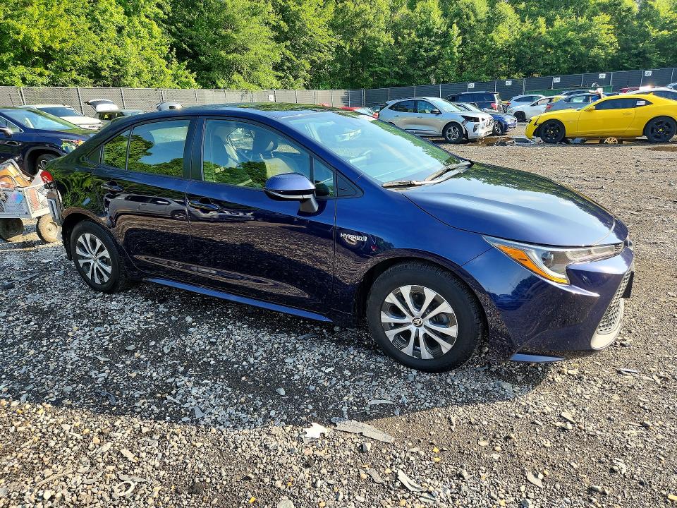 2021 Toyota Corolla VIN JTDEAMDEXMJ021728 COPART salvage auction — REAR END, Md - Cert Of Salvage < 75% Damage, sold $6,400 on 2026-07-31 (photo 4)