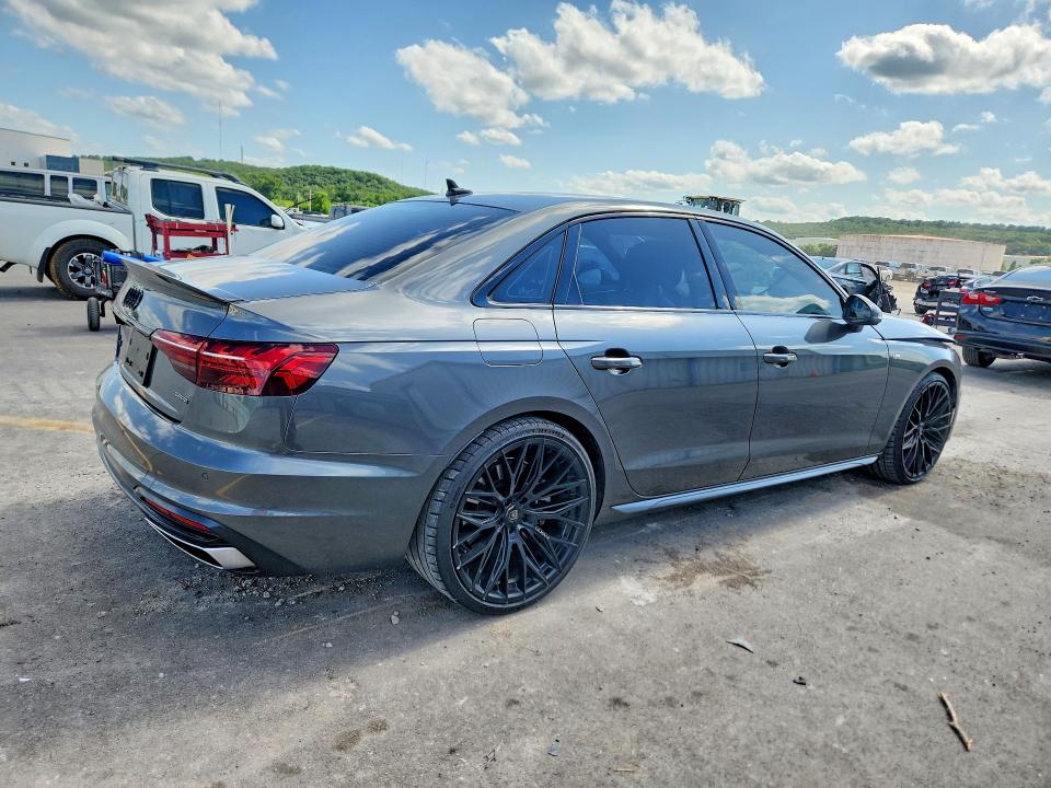 2021 Audi A4 VIN WAUEAAF40MA039588 COPART salvage auction — FRONT END, Ok - Cert Of Title-Salvage, sold $12,800 on 2026-07-22 (photo 3)