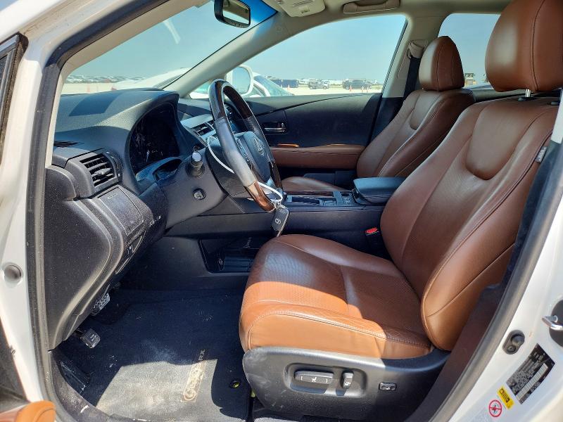 2015 Lexus Rx VIN 2T2ZK1BA6FC197912 COPART salvage auction — WATER/FLOOD, Tx - Salvage Title-Flood Damage, sold $6,500 on 2026-07-02 (photo 7)