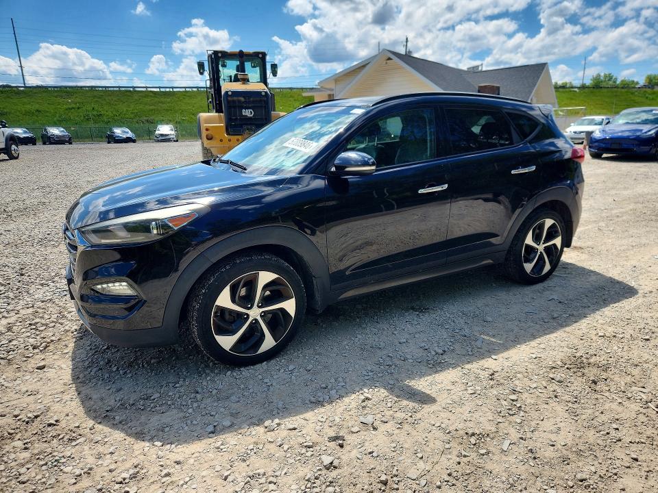 2016 Hyundai VIN KM8J3CA26GU057802 COPART salvage auction — MINOR DENT/SCRATCHES, Oh - Certificate Of Title (P), sold $4,400 on 2026-07-22 (photo 1)