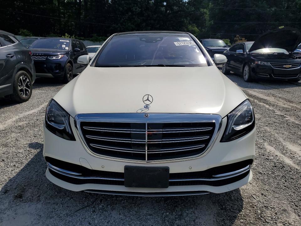 2019 Mercedes-benz S-klasse VIN WDDUG8GBXKA490467 COPART salvage auction — MECHANICAL, Ga - Certificate Of Title, sold $18,300 on 2026-07-28 (photo 5)