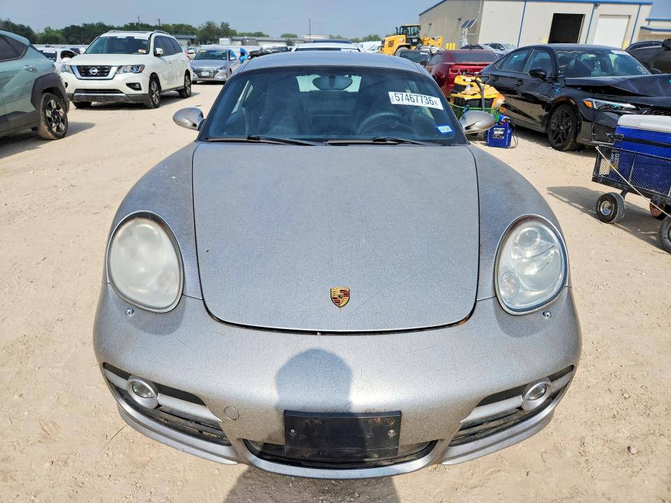 2006 Porsche Cayman VIN WP0AB29816U785391 COPART salvage auction — MECHANICAL, Tx - Certificate Of Title, sold $7,200 on 2026-07-30 (photo 5)