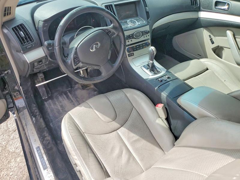 2009 Infiniti G VIN JNKCV64F39M651448 COPART salvage auction — FRONT END, Mi - Certificate Of Title, sold $700 on 2026-07-31 (photo 8)