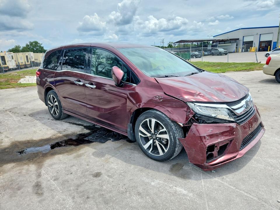 2019 Honda Odyssey VIN 5FNRL6H97KB059975 COPART salvage auction — FRONT END, Fl - Cert Of Title Slvg Rebuildable, sold $6,500 on 2026-07-02 (photo 4)
