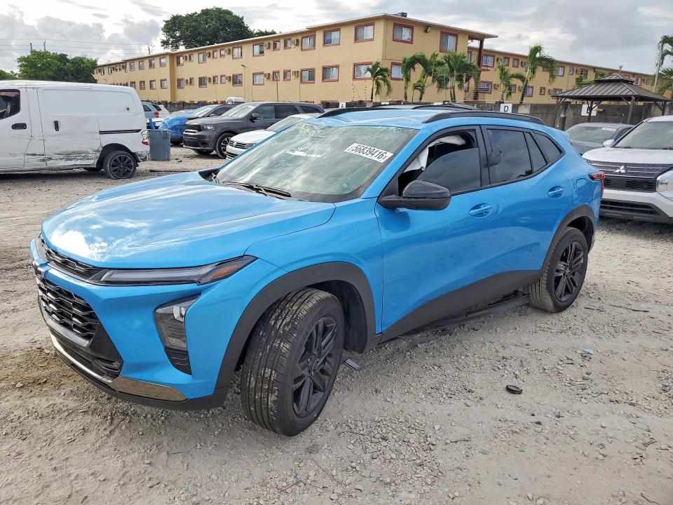 2025 Chevrolet Trax VIN KL77LKEP4SC280107 COPART salvage auction — ROLLOVER, FL - CERT OF TITLE SLVG REBUILDABLE, sold $1,900 on 2026-07-24 (photo 1)