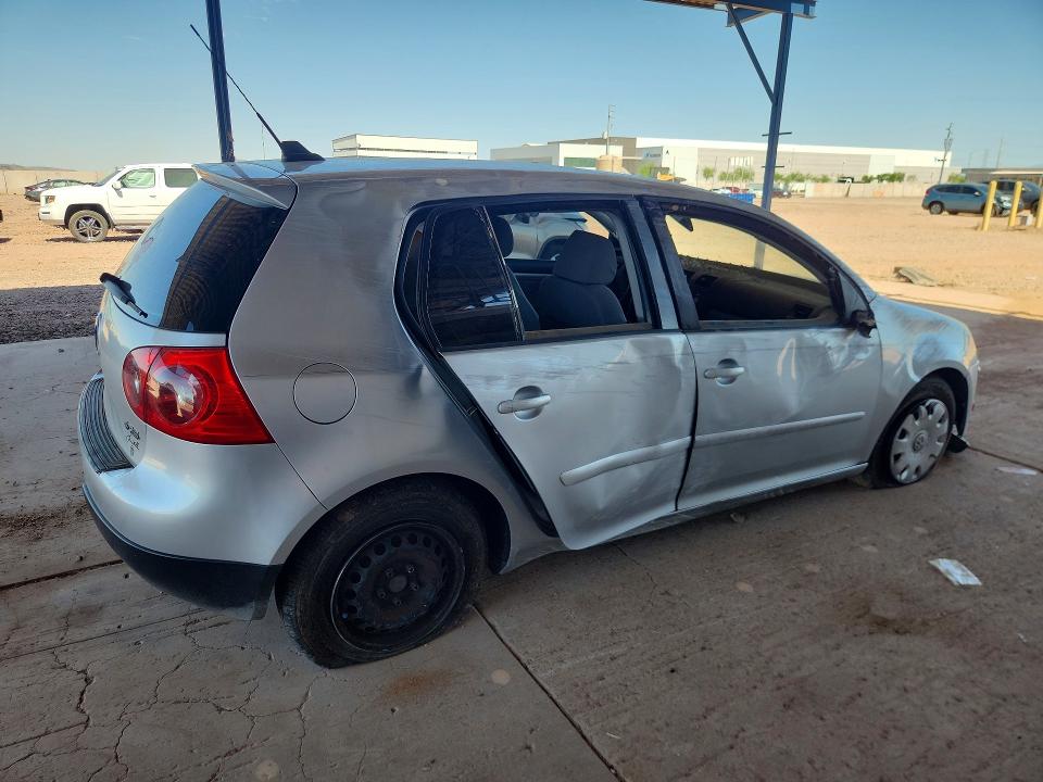 2009 Volkswagen Rabbit VIN WVWDA71K29W096263 COPART salvage auction — SIDE, AZ - CERT OF TITLE - SALVAGE, sold $375 on 2026-07-14 (photo 3)