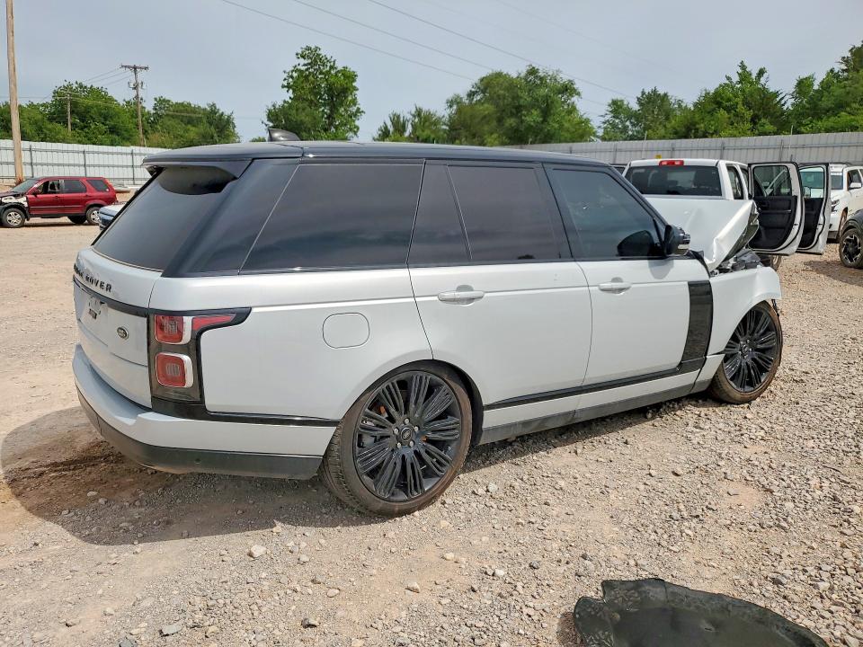 2021 Land rover RANGE ROVER VIN SALGS2SE6MA450127 COPART salvage auction — FRONT END, Ok - Cert Of Title-Salvage (P), sold $11,100 on 2026-07-30 (photo 3)