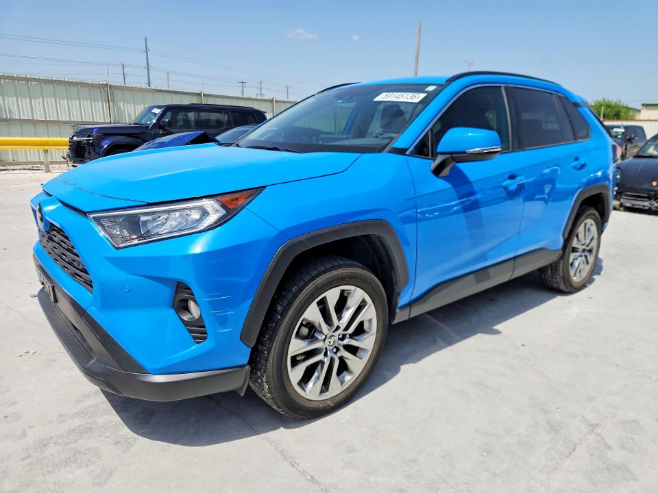 2020 Toyota Rav 4 VIN JTMC1RFV2LD046735 COPART salvage auction — REAR END, Tx - Salvage Vehicle Title, sold $12,400 on 2026-07-31 (photo 1)