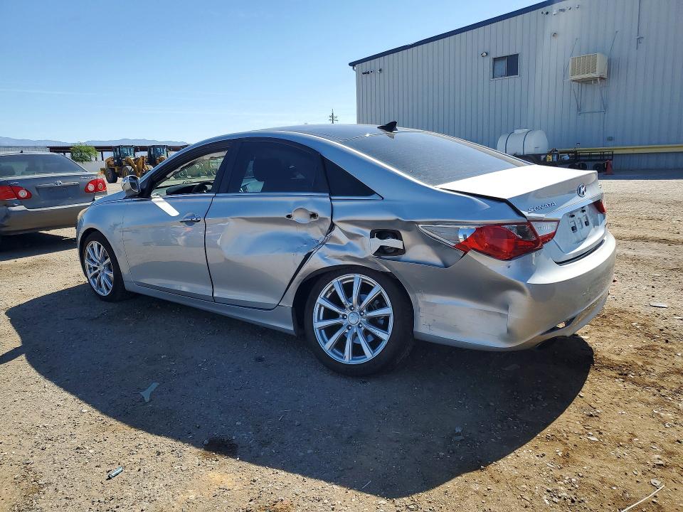 2012 Hyundai VIN 5NPEC4AB7CH374438 COPART salvage auction — UNDERCARRIAGE, Az - Cert Of Title - Salvage, sold $750 on 2026-07-06 (photo 2)