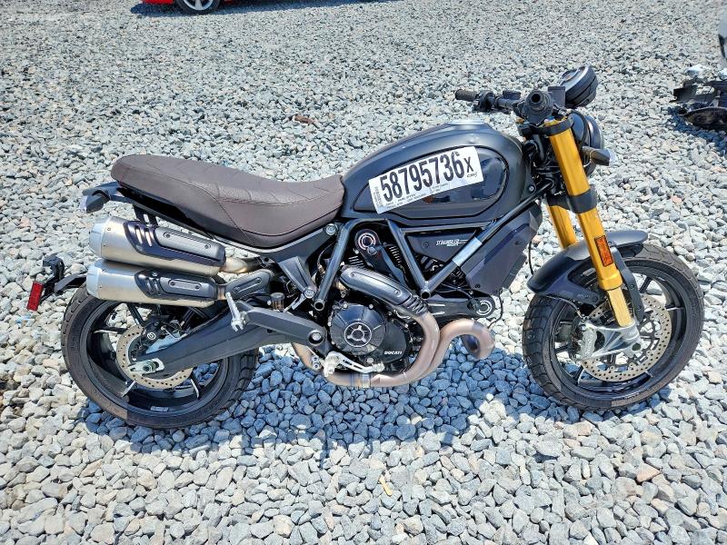 2025 Ducati Scrambler VIN ZDMKAFCP3SB004217 COPART salvage auction — FRONT END, Fl - Certificate Of Destruction, sold $4,100 on 2026-07-09 (photo 1)