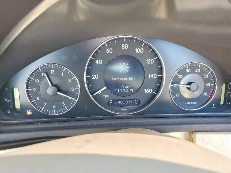 2006 Mercedes-benz Clk-klasse VIN WDBTK56F76T073176 COPART salvage auction — FRONT END, Ar - Cert Of Title-Salvage, sold $925 on 2026-07-22 (photo 9)