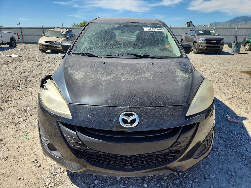 2012 Mazda 5 VIN JM1CW2BL5C0141276 COPART salvage auction — FRONT END, Ut - Salvage Certificate, sold $700 on 2026-07-31 (photo 5)