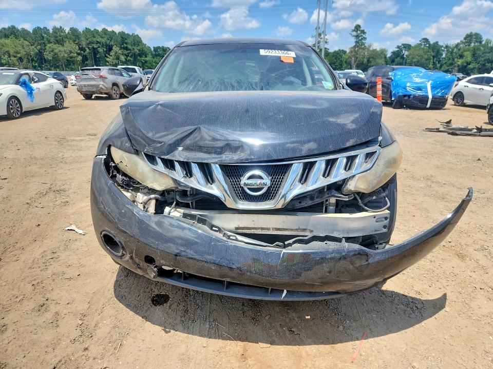 2010 Nissan Murano VIN JN8AZ1MU5AW005985 COPART salvage auction — FRONT END, LA - CERT OF TITLE-SALVAGE, sold $225 on 2026-07-31 (photo 5)