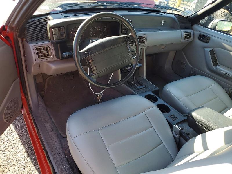 1993 Ford Mustang VIN 1FACP44M4PF157931 COPART salvage auction — REAR END, Co - Public - Salvage Title, sold $750 on 2026-07-02 (photo 8)