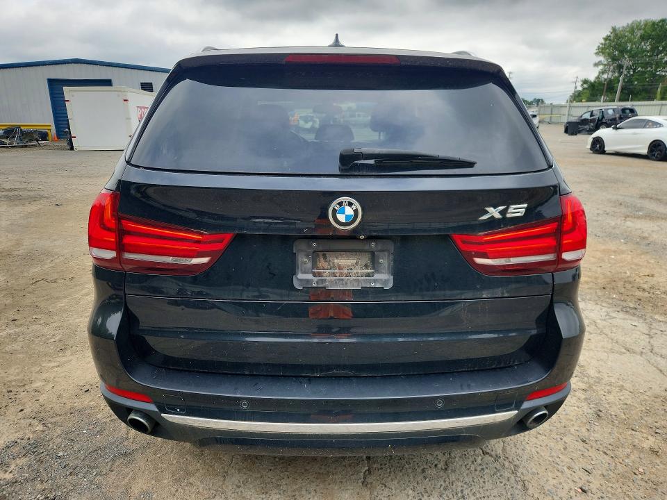 2015 BMW X5 VIN 5UXKR2C59F0H36690 COPART salvage auction — WATER/FLOOD, La - Cert Of Title-Salvage Flood, sold $3,200 on 2026-07-09 (photo 6)
