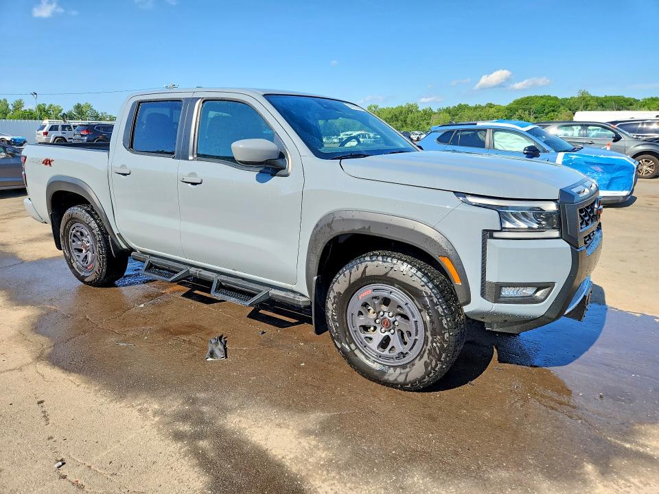 2025 Nissan Frontier VIN 1N6ED1EK1SN614102 COPART salvage auction — BURN, CT - CERT OF TITLE-SALVAGE, sold $10,200 on 2026-07-21 (photo 4)