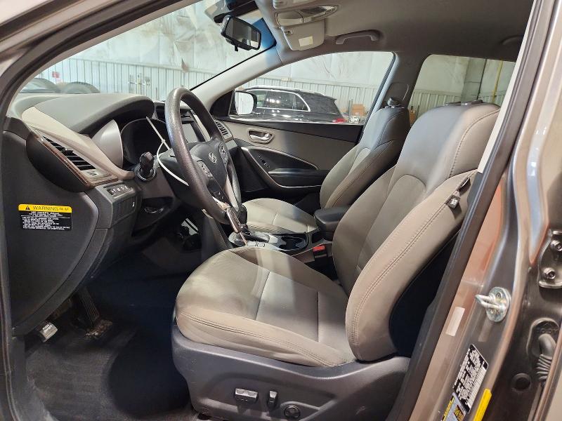 2017 Hyundai Santa fe VIN 5XYZUDLB6HG388809 COPART salvage auction — FRONT END, Wi - Certificate Of Title, sold $3,200 on 2026-07-08 (photo 7)