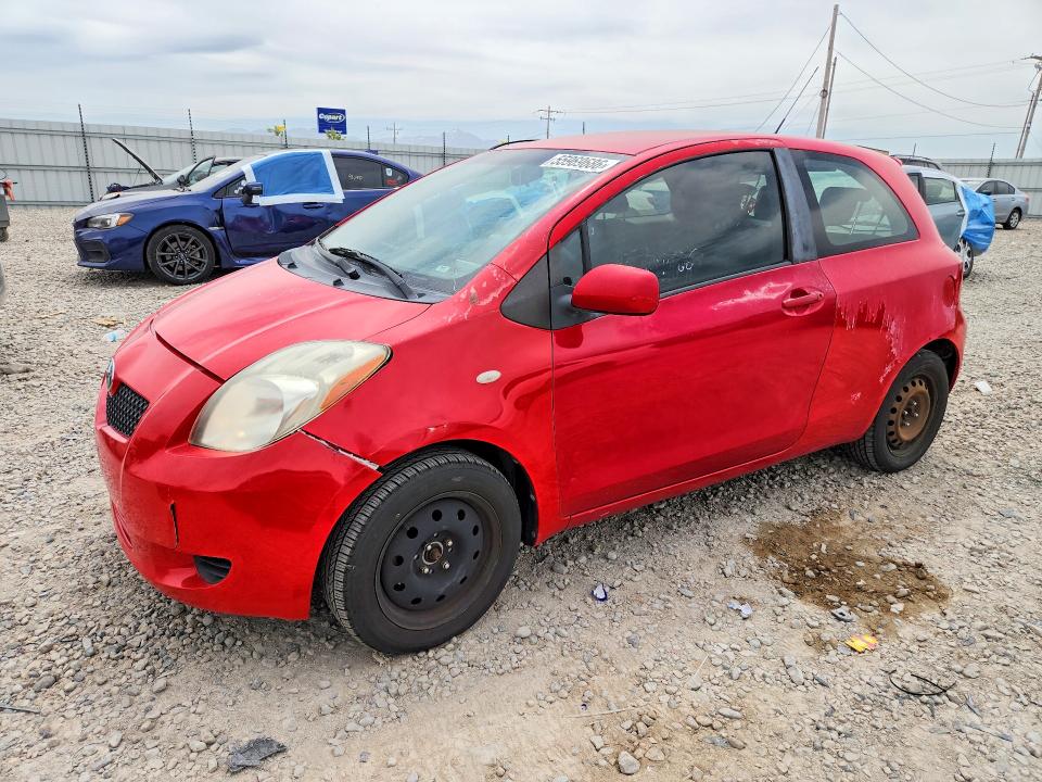 2007 Toyota Yaris VIN JTDJT903X75037595 COPART salvage auction — MINOR DENT/SCRATCHES, Ut - Certificate Of Title, sold $850 on 2026-07-10 (photo 1)