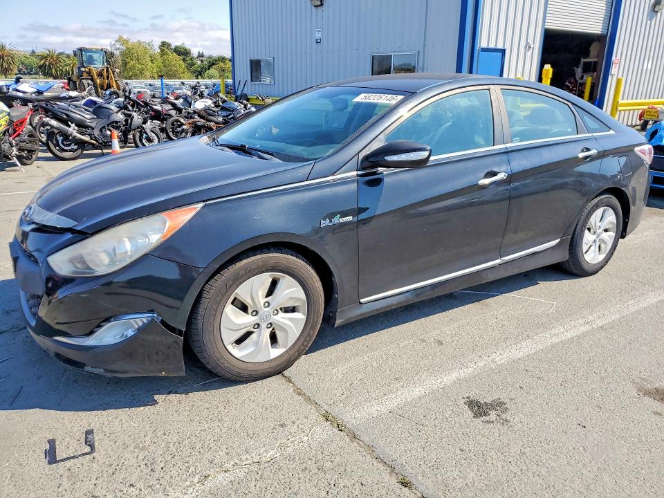 2013 Hyundai Sonata VIN KMHEC4A45DA051298 COPART salvage auction — WATER/FLOOD, Ca - Salvage Certificate, sold $200 on 2026-07-06 (photo 1)