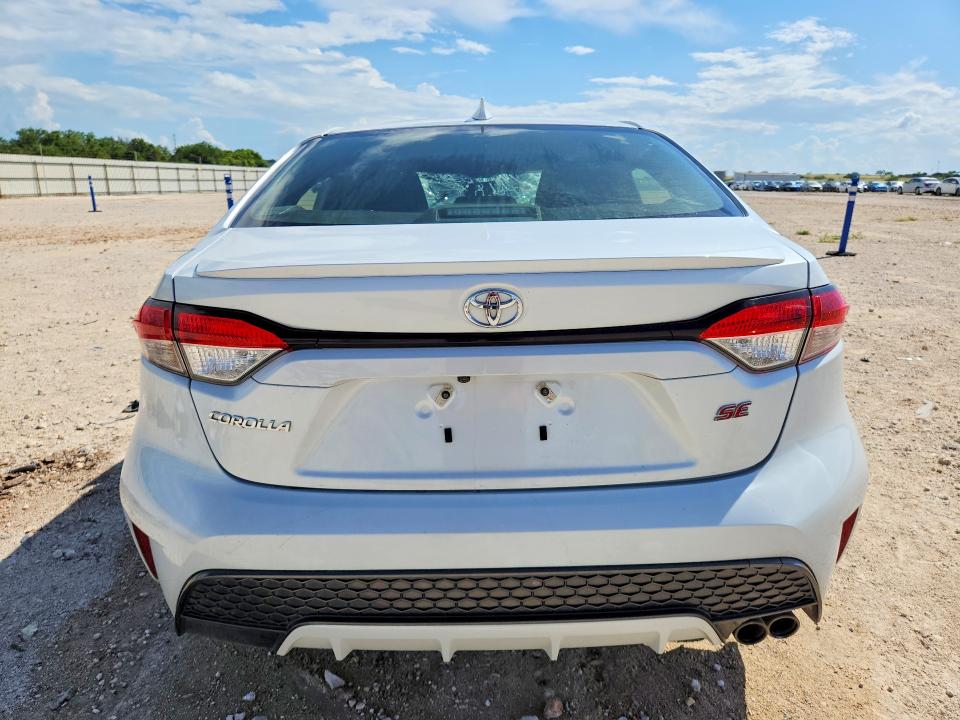 2022 Toyota Corolla VIN JTDP4MCE0N3508976 COPART salvage auction — FRONT END, TX - CERTIFICATE OF TITLE, sold $1,300 on 2026-07-14 (photo 6)