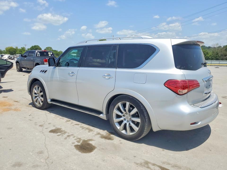 2012 Infiniti Qx56 VIN JN8AZ2NE8C9018499 COPART salvage auction — MECHANICAL, IL - CERTIFICATE OF TITLE, sold $1,050 on 2026-07-20 (photo 2)