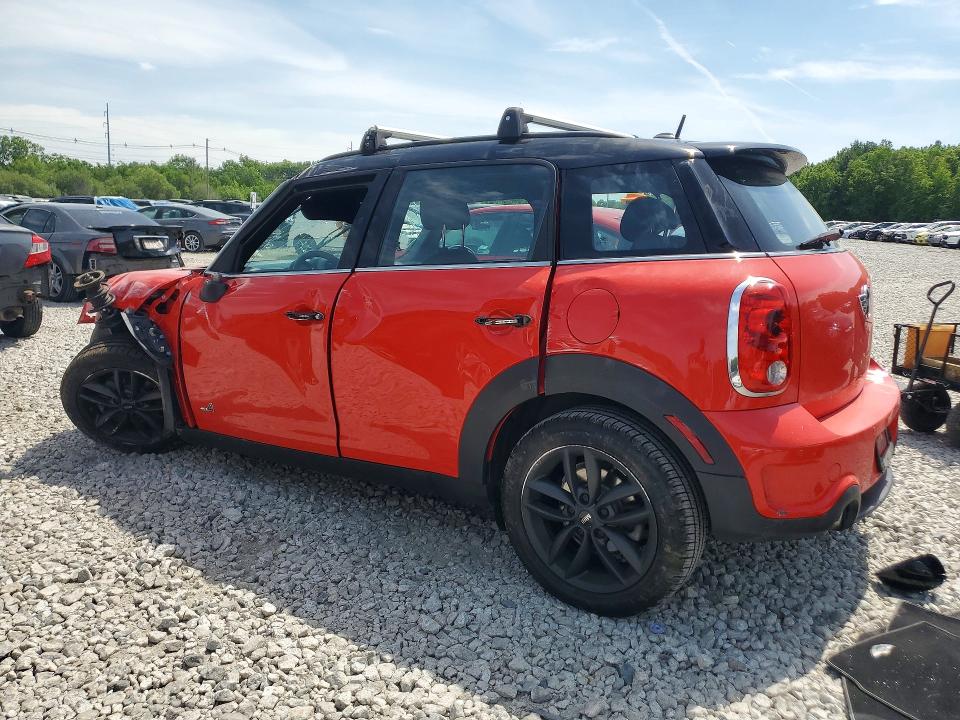 2012 Mini Cooper VIN WMWZC5C53CWL61174 COPART salvage auction — ROLLOVER, MA - CERT OF TITLE-RECONSTRCTD COLL, sold $1,450 on 2026-07-02 (photo 2)