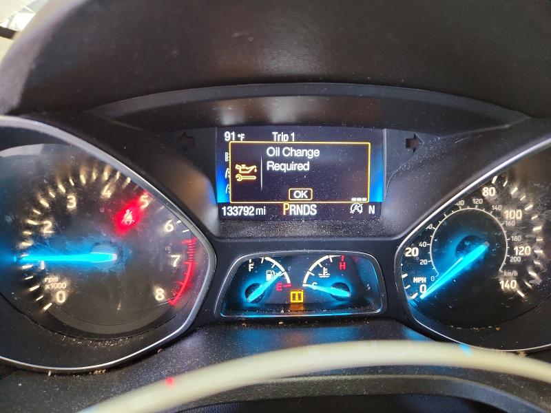2017 Ford Escape VIN 1FMCU9GD4HUA56747 COPART salvage auction — FRONT END, Va - Cert Of Title - Salvage, sold $2,000 on 2026-07-02 (photo 9)